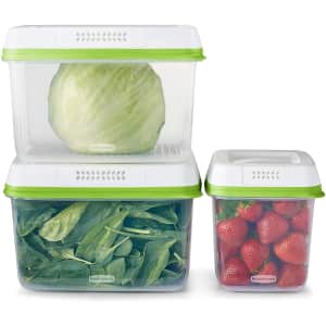 Rubbermaid FreshWorks Produce Saver 6-Piece Set for $25