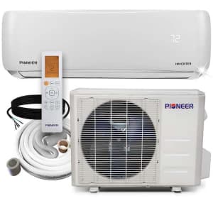 Pioneer 12,000 BTU 1-Ton 20.8 SEER2 Ductless Mini Split Air Conditioner for $728