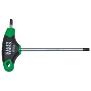 Klein Tools JTH6T27 T27 Torx Hex Key with Journeyman T-Handle, 6-Inch for $13