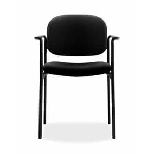 HON Scatter Guest Chair - Upholstered Stacking Chair with Arms, Office Furniture, Black (VL616) for $116 HON Scatter Guest Chair - Upholstered Stacking Chair with Arms, Office Furniture, Black (VL616) for $116