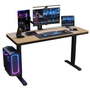 Gtracing Electric Standing Desk for $130