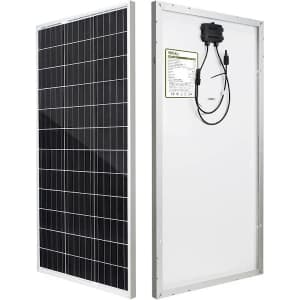 HQST 9BB Cell 100W Solar Panel for $73