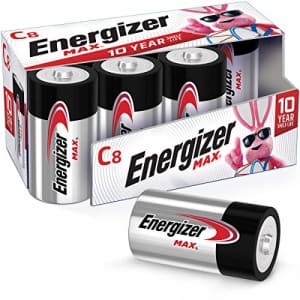 Energizer Max C Alkaline Batteries 8-Pack: $12 via Sub. & Save Energizer Max C Alkaline Batteries 8-Pack: $12 via Sub. & Save