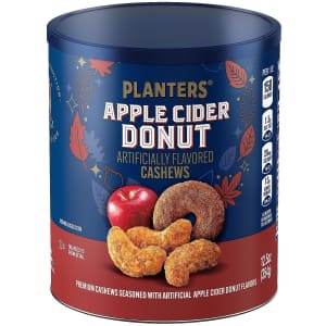 Planters Apple Cider Donut 12.5-oz. Cashews for $7