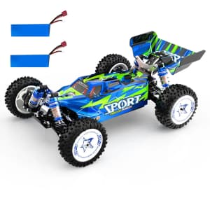 Eachine 4WD RC Car w/ 2 Batteries for $73