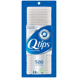 Q-Tips Cotton Swabs 500-Pack for $3.50 via Sub & Save