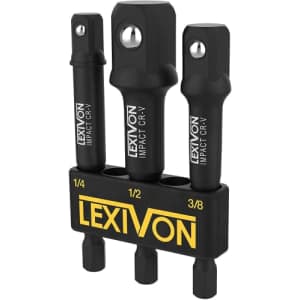 Lexivon Impact Grade Socket Adapter Set for $6 Lexivon Impact Grade Socket Adapter Set for $6