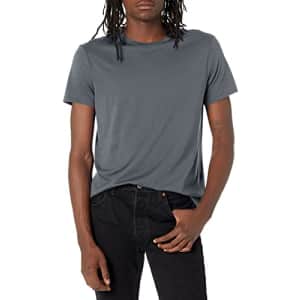A|X ARMANI EXCHANGE Men's Solid Colored Basic Pima Crew Neck T-Shirt, Urban Chic, XX-Large for $34