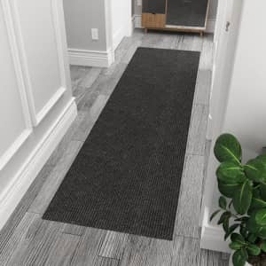 Ottomanson Scrabe Rib Collection Waterproof Non-Slip Rubberback Solid Design 3x5 Indoor/Outdoor for $15 Ottomanson Scrabe Rib Collection Waterproof Non-Slip Rubberback Solid Design 3x5 Indoor/Outdoor for $15