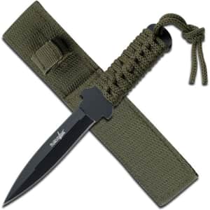 Survivor 7" Outdoor Fixed Blade Knife for $9