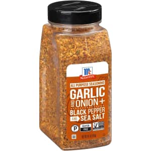 McCormick Garlic, Onion, Black Pepper & Sea Salt Seasoning 14.7-oz Container for $8.53 w/ Sub & Save