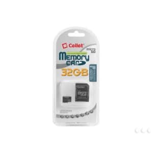 Cellet 32GB ICEMOBILE Fuego Micro SDHC Card is Custom Formatted for digital high speed, lossless for $56
