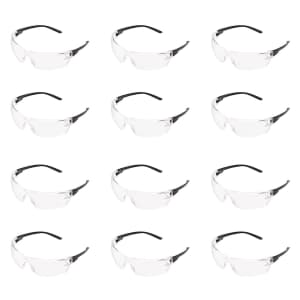 AmazonCommercial Anti-Fog Safety Glasses 12-Pack for $26