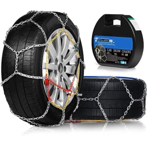 Pltmiv Car Snow Chain 2-Pack from $61