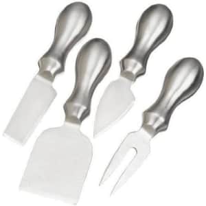 Prodyne Stainless Steel Cheese Knives 4-Pack for $9