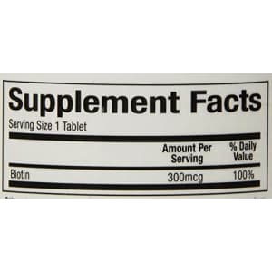 Natural Factors - Biotin 300mcg, Promotes Healthy Hair & Nails, 90 Vegetarian Capsules for $19 Natural Factors - Biotin 300mcg, Promotes Healthy Hair & Nails, 90 Vegetarian Capsules for $19
