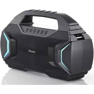 Oraolo Portable Bluetooth Speaker for $34