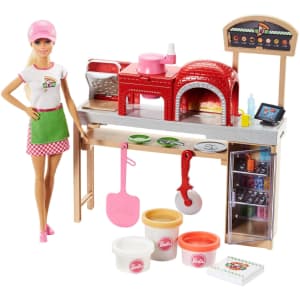Barbie Pizza Chef Doll and Playset for $15