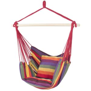 Best Choice Hammock Hanging Rope Chair for $25 Best Choice Hammock Hanging Rope Chair for $25