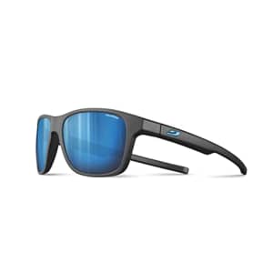 Julbo Lounge Lifestyle Sunglasses, Matte Black Frame - Smoke Spectron 3 Polarized Lens w/Blue Mirror for $100 Julbo Lounge Lifestyle Sunglasses, Matte Black Frame - Smoke Spectron 3 Polarized Lens w/Blue Mirror for $100