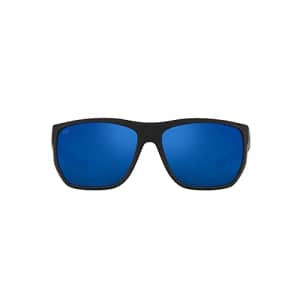 Costa Del Mar Men's Santiago Polarized Pilot Sunglasses, Net Black/Grey Blue Mirrored 580G, 63mm for $110