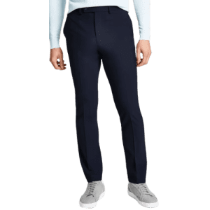 DKNY Men's Modern-Fit Stretch Suit Separate Pants for $30
