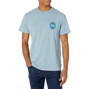 Billabong Men's Classic Short Sleeve Premium Logo Graphic Tee T-Shirt, Denim Heather Palmer, Medium for $21 Billabong Men's Classic Short Sleeve Premium Logo Graphic Tee T-Shirt, Denim Heather Palmer, Medium for $21
