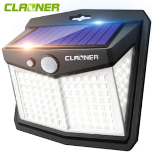 128-LED Solar Power Motion Sensor Lamp for $6 128-LED Solar Power Motion Sensor Lamp for $6
