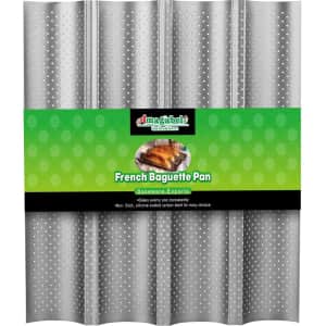 Amagabeli Garden & Home 15" x 13" French Baguette Pan for $10 Amagabeli Garden & Home 15" x 13" French Baguette Pan for $10