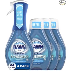 Dawn Ultra Platinum Powerwash 16-oz. Spray w/ 3 Refills for $22