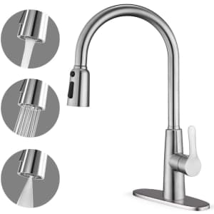 Corysel Single Handle Kitchen Faucet for $42 Corysel Single Handle Kitchen Faucet for $42