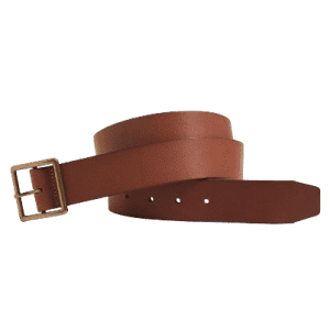 J.Crew Factory Men's Wide Leather Belt for $15