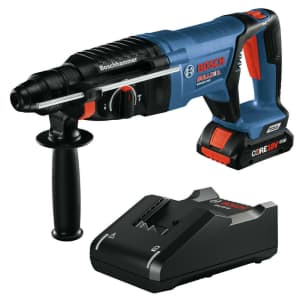 Bosch Bulldog 18V Cordless 1" Rotary Hammer Kit for $135