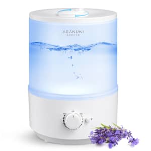 3L Ultrasonic Cool Mist Humidifier for $16 w/ Prime
