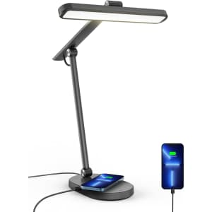 Momax Q.LED Honeycomb Desk Lamp w/ Wireless Charging Base for $40 Momax Q.LED Honeycomb Desk Lamp w/ Wireless Charging Base for $40