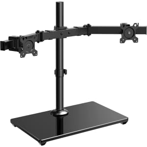 Irongear Freestanding Dual Monitor Stand for $50