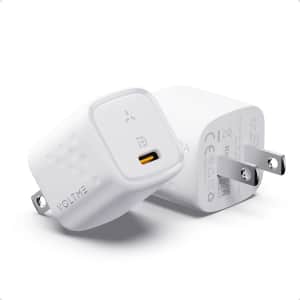 Voltme 20W USB-C Wall Charger 2-Pack for $10 Voltme 20W USB-C Wall Charger 2-Pack for $10