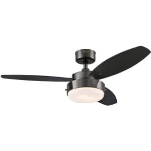 Westinghouse 42" Ceiling Fan with Light for $97