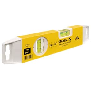 Stabila Inc. Stabila 70t Torpedo Level, 25cm for $20 Stabila Inc. Stabila 70t Torpedo Level, 25cm for $20
