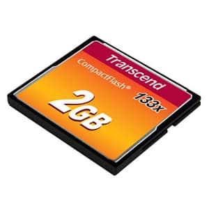 Transcend 2 GB 133x CompactFlash Memory Card TS2GCF133 for $19 Transcend 2 GB 133x CompactFlash Memory Card TS2GCF133 for $19
