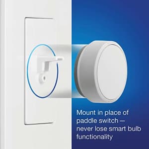 Lutron Aurora Smart Bulb Dimmer Switch for Paddle Switches | for Philips Hue Smart Bulbs | for $42