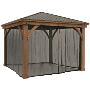 Yardistry Gazebo Mosquito Mesh Kit from $250 for members Yardistry Gazebo Mosquito Mesh Kit from $250 for members