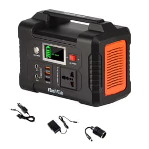 E200 200W Portable Power Station for $87