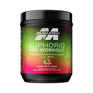 MuscleTech Pre Workout Powder EuphoriQ PreWorkout Smart Pre Workout Powder for Men & Women Caffeine for $48