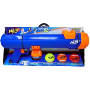 Nerf 20" Dog Blaster Kit w/ 4 Tennis Balls for $20 at checkout Nerf 20" Dog Blaster Kit w/ 4 Tennis Balls for $20 at checkout