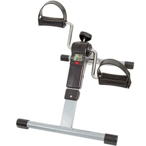Wakeman Portable Folding Fitness Pedal Stationary Under Desk Exercise Bike for $26 Wakeman Portable Folding Fitness Pedal Stationary Under Desk Exercise Bike for $26