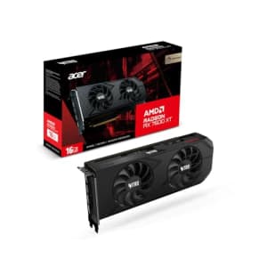 Acer Nitro AMD Radeon RX7600 XT Overclocking Graphics Card | 16GB GDDR6 128-bit 18 Gbps | Dual for $320