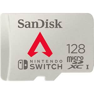 SanDisk 128GB microSDXC-Card Licensed for Nintendo-Switch, Apex Legends Edition - SDSQXAO-128G-GN6ZY for $19 SanDisk 128GB microSDXC-Card Licensed for Nintendo-Switch, Apex Legends Edition - SDSQXAO-128G-GN6ZY for $19