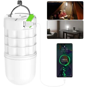 Rechargeable Camping Lantern for $8