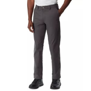 Bass Outdoor Men's Straight-Fit Traveler Pants for $14